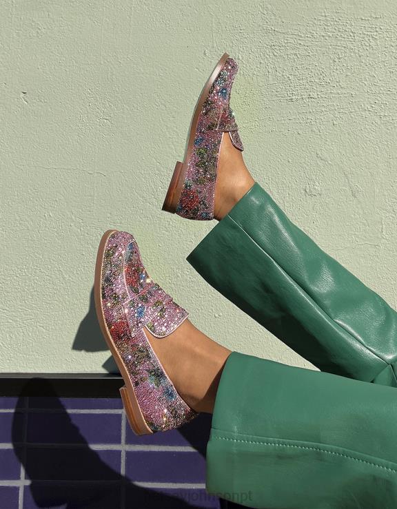 floral multi aron H6X0610 Betsey Johnson mulheres sapato