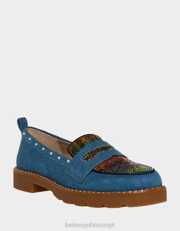 jeans multi halliee H6X06168 Betsey Johnson mulheres sapato