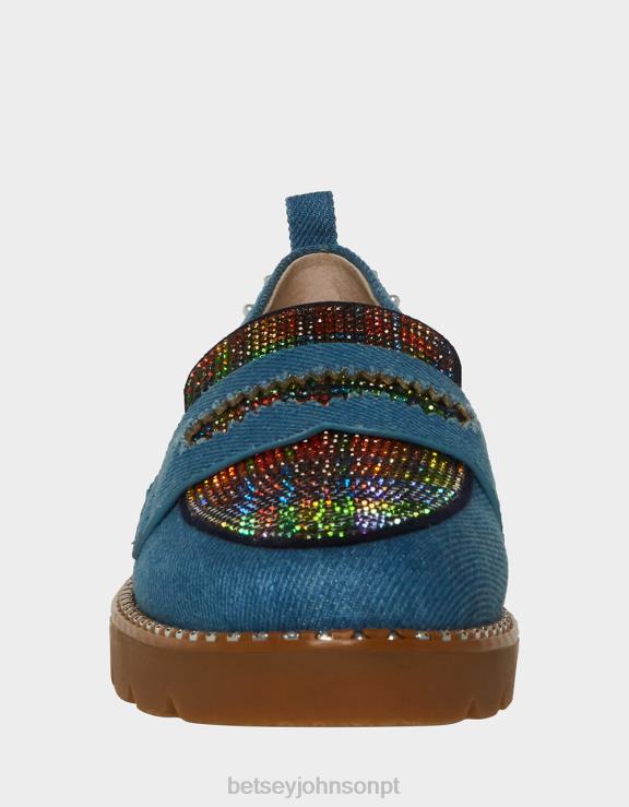 jeans multi halliee H6X06168 Betsey Johnson mulheres sapato