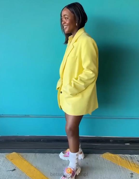 multi vinie floral H6X0653 Betsey Johnson mulheres sapato