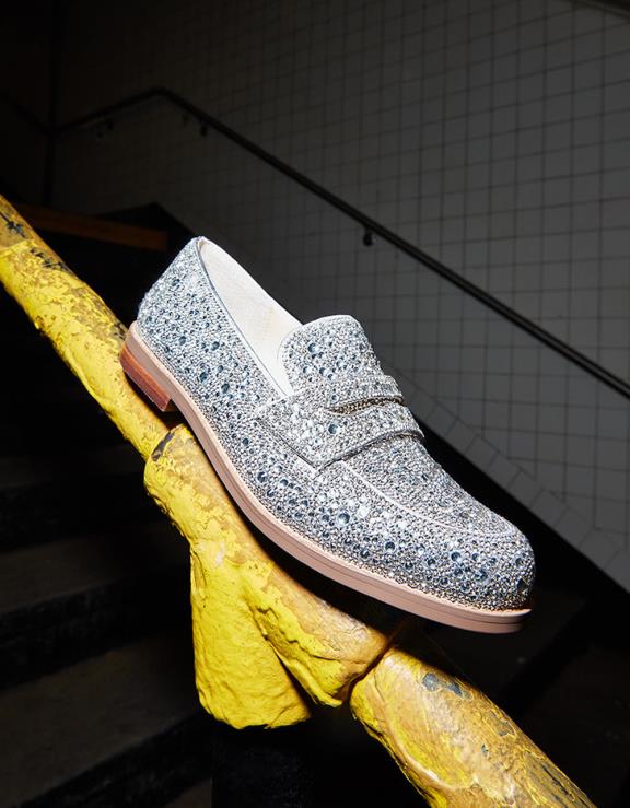 prata aron H6X0616 Betsey Johnson mulheres sapato