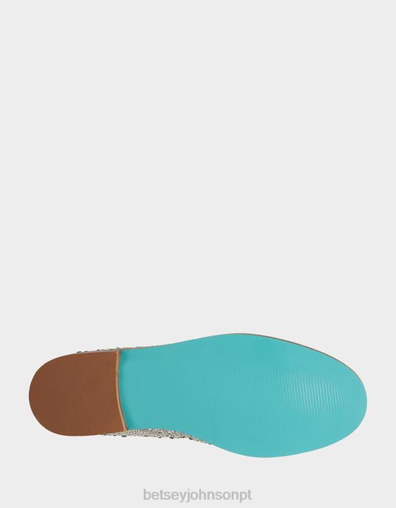 prata aron H6X0616 Betsey Johnson mulheres sapato