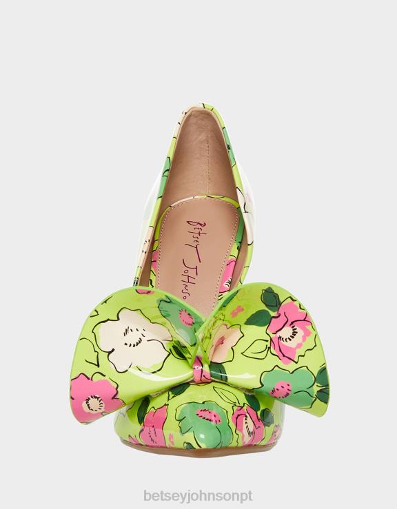 amarelo nobre-p H6X06133 Betsey Johnson mulheres sapato
