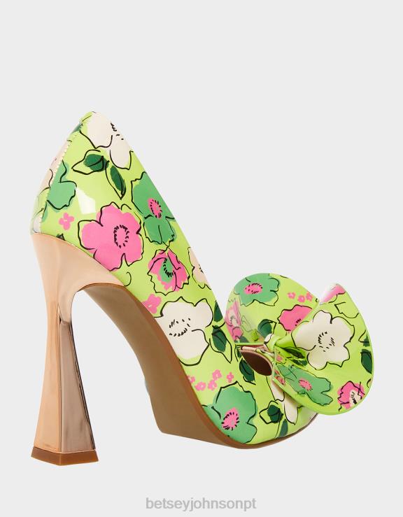 amarelo nobre-p H6X06133 Betsey Johnson mulheres sapato
