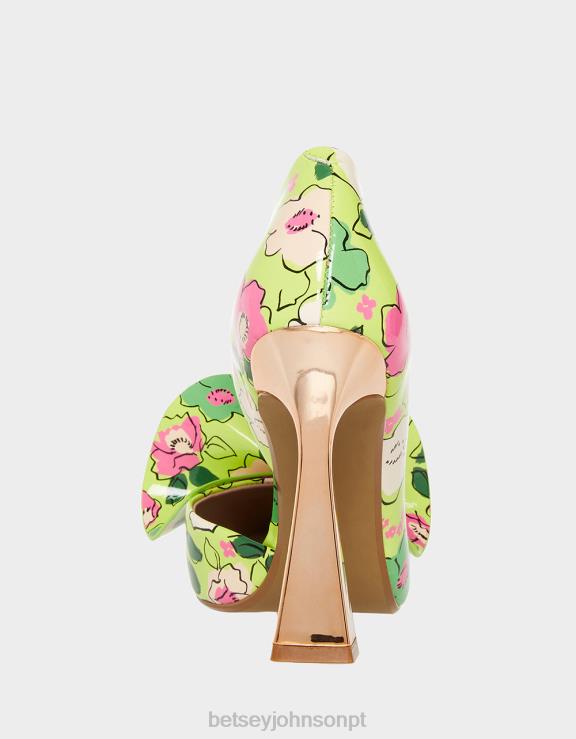 amarelo nobre-p H6X06133 Betsey Johnson mulheres sapato