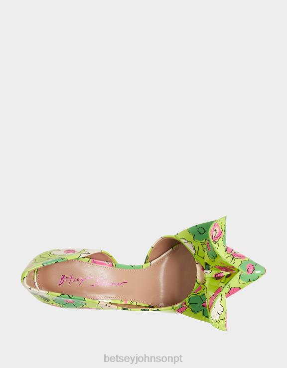 amarelo nobre-p H6X06133 Betsey Johnson mulheres sapato