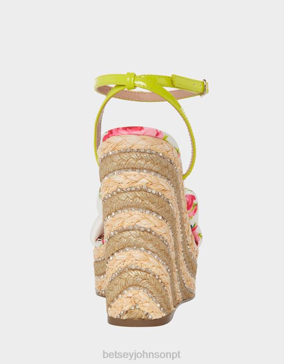 branco multi amores-perfeitos H6X06127 Betsey Johnson mulheres sapato