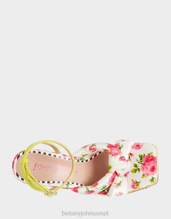 branco multi amores-perfeitos H6X06127 Betsey Johnson mulheres sapato