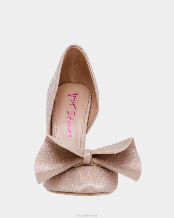 champanhe nobre H6X0662 Betsey Johnson mulheres sapato