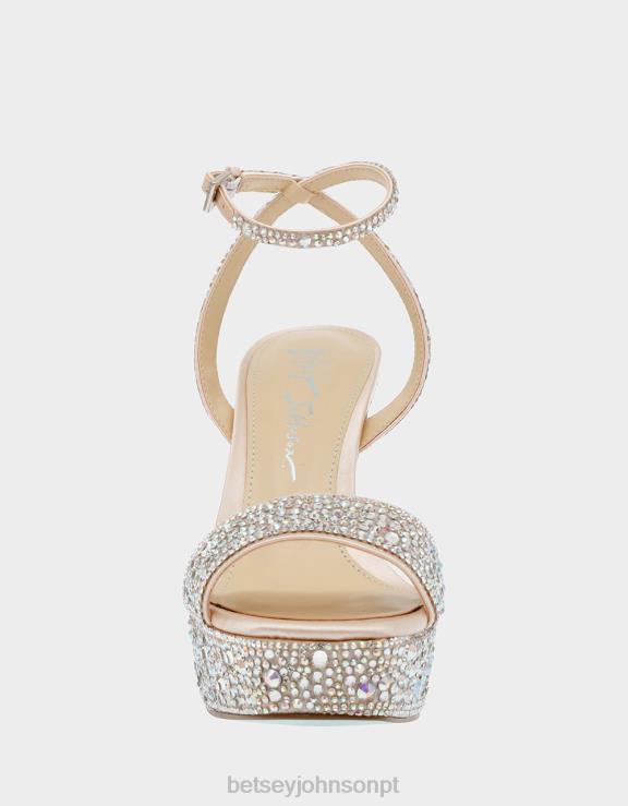 champanhe sb-beth H6X0658 Betsey Johnson mulheres sapato