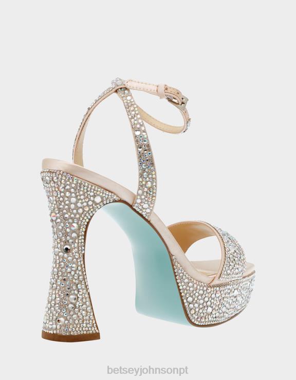 champanhe sb-beth H6X0658 Betsey Johnson mulheres sapato