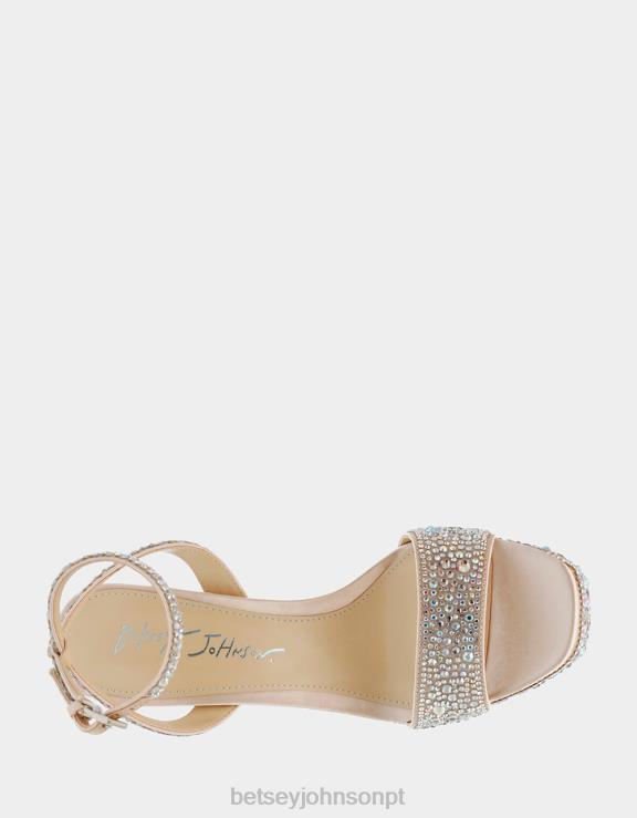 champanhe sb-beth H6X0658 Betsey Johnson mulheres sapato