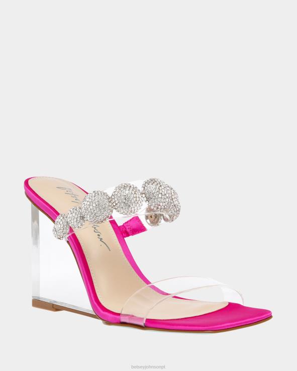 fúcsia Troy H6X06155 Betsey Johnson mulheres sapato