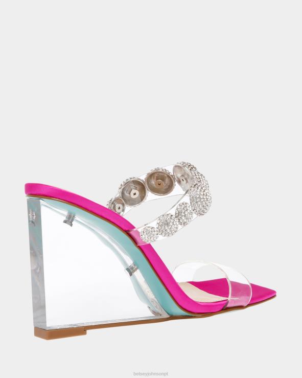 fúcsia Troy H6X06155 Betsey Johnson mulheres sapato