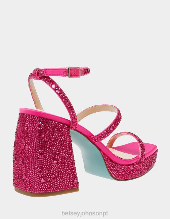 fúcsia deni H6X06110 Betsey Johnson mulheres sapato