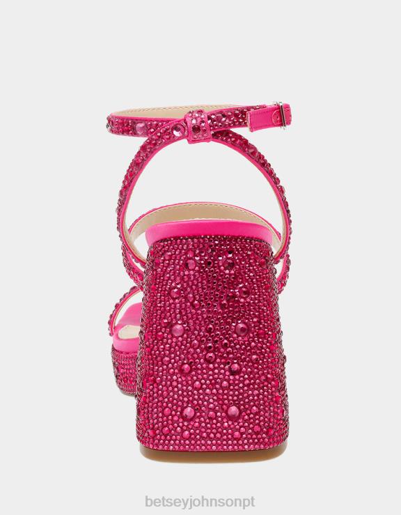 fúcsia deni H6X06110 Betsey Johnson mulheres sapato