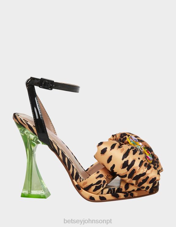 leopardo multi pollie H6X0649 Betsey Johnson mulheres sapato