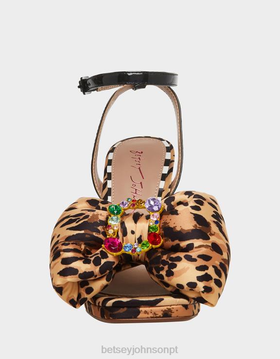 leopardo multi pollie H6X0649 Betsey Johnson mulheres sapato
