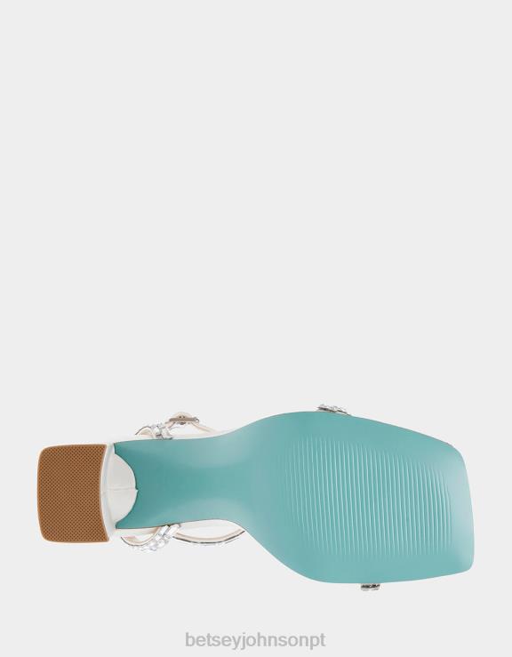 marfim Scott H6X06147 Betsey Johnson mulheres sapato