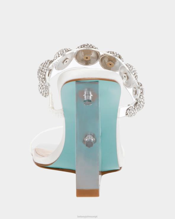 marfim Troy H6X06162 Betsey Johnson mulheres sapato