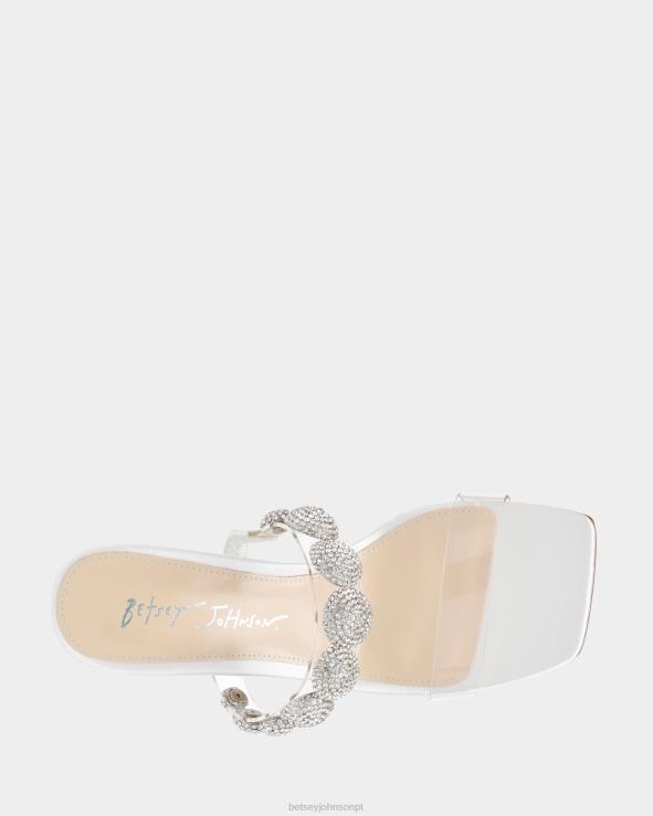 marfim Troy H6X06162 Betsey Johnson mulheres sapato