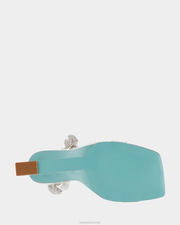 marfim Troy H6X06162 Betsey Johnson mulheres sapato