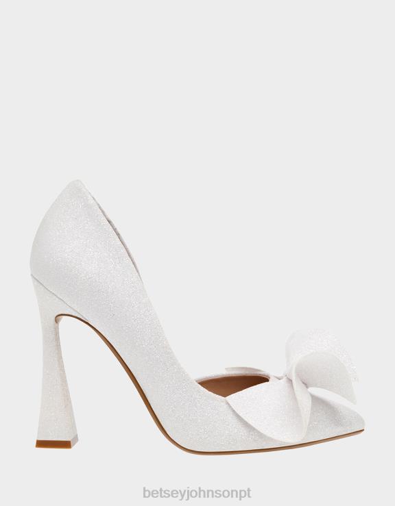 marfim nobre H6X0684 Betsey Johnson mulheres sapato