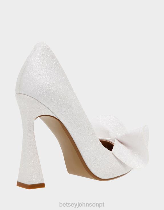 marfim nobre H6X0684 Betsey Johnson mulheres sapato