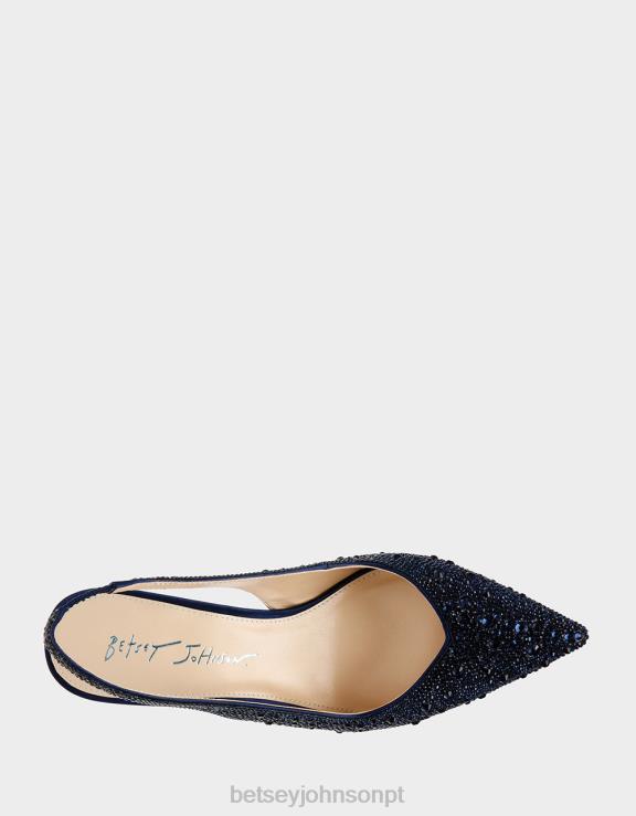 marinha Clark H6X06148 Betsey Johnson mulheres sapato