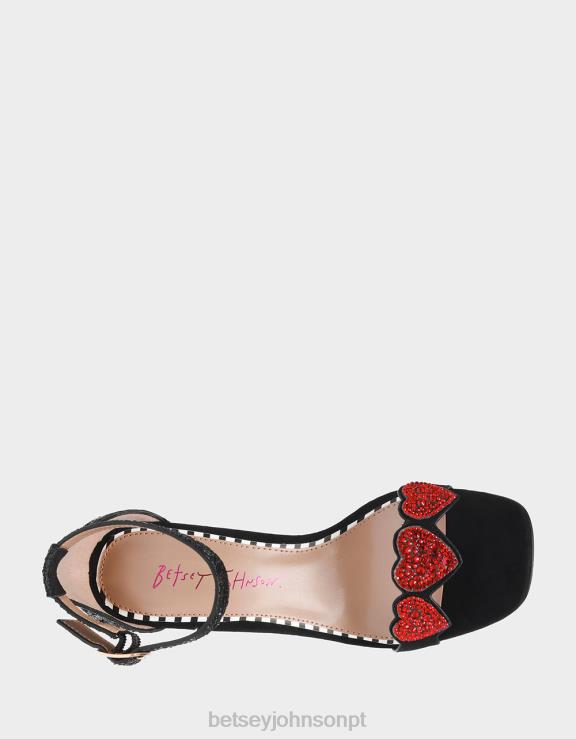 multi kameron-bj black H6X0677 Betsey Johnson mulheres sapato