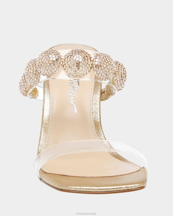 ouro Troy H6X06141 Betsey Johnson mulheres sapato