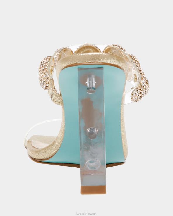 ouro Troy H6X06141 Betsey Johnson mulheres sapato