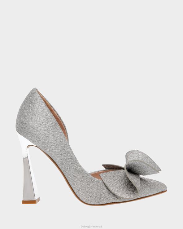 prata nobre H6X0626 Betsey Johnson mulheres sapato