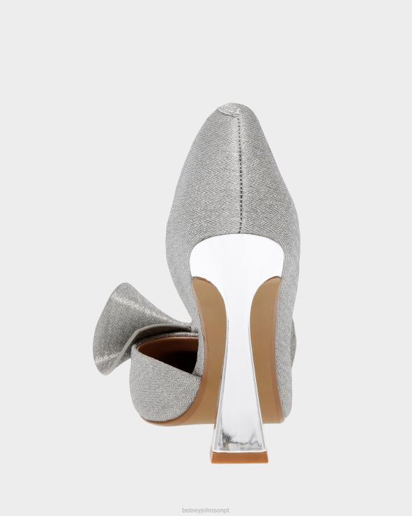 prata nobre H6X0626 Betsey Johnson mulheres sapato