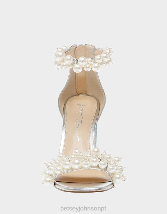 prata sb-fay H6X0617 Betsey Johnson mulheres sapato