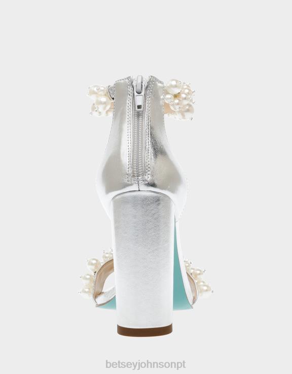 prata sb-fay H6X0617 Betsey Johnson mulheres sapato