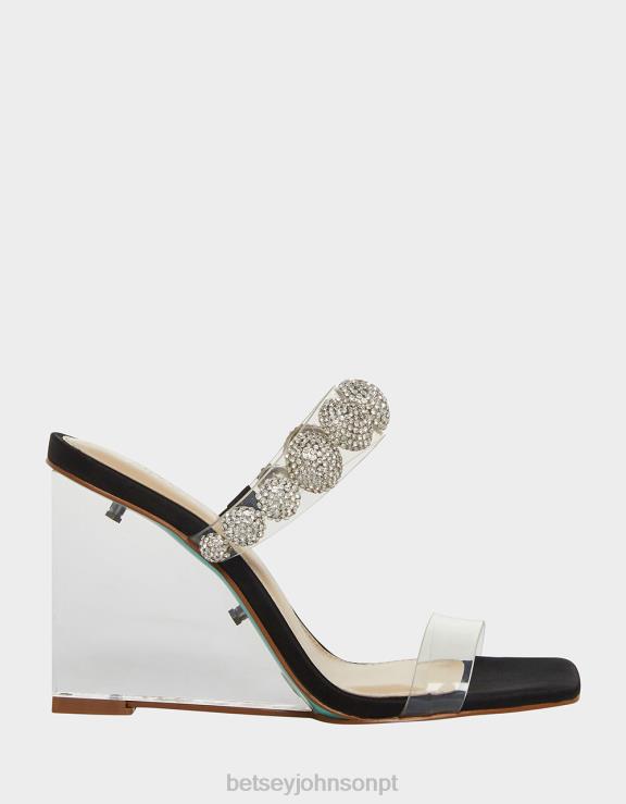 preto Troy H6X06163 Betsey Johnson mulheres sapato