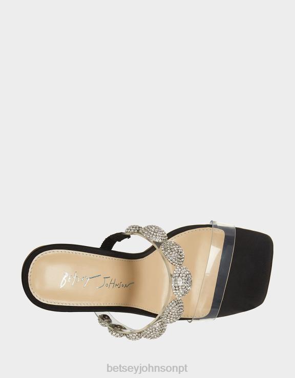 preto Troy H6X06163 Betsey Johnson mulheres sapato