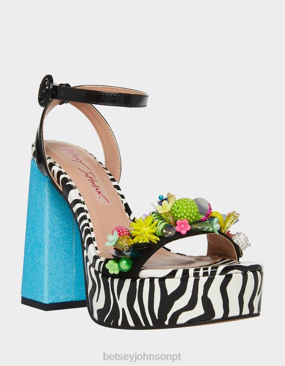 preto multi Jordão H6X06104 Betsey Johnson mulheres sapato