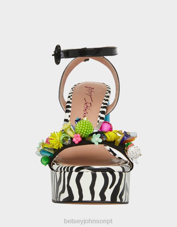 preto multi Jordão H6X06104 Betsey Johnson mulheres sapato