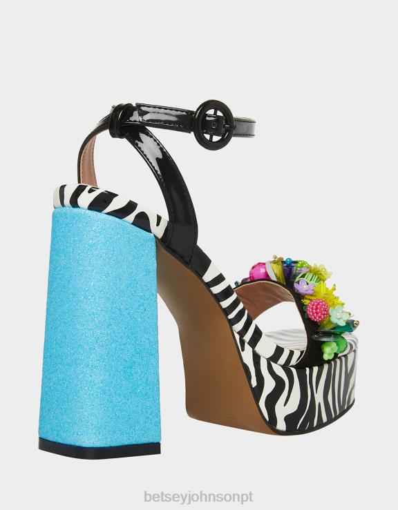 preto multi Jordão H6X06104 Betsey Johnson mulheres sapato