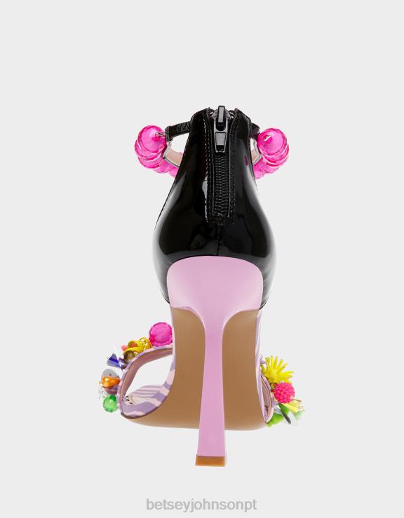 rosa multi clooney H6X0698 Betsey Johnson mulheres sapato