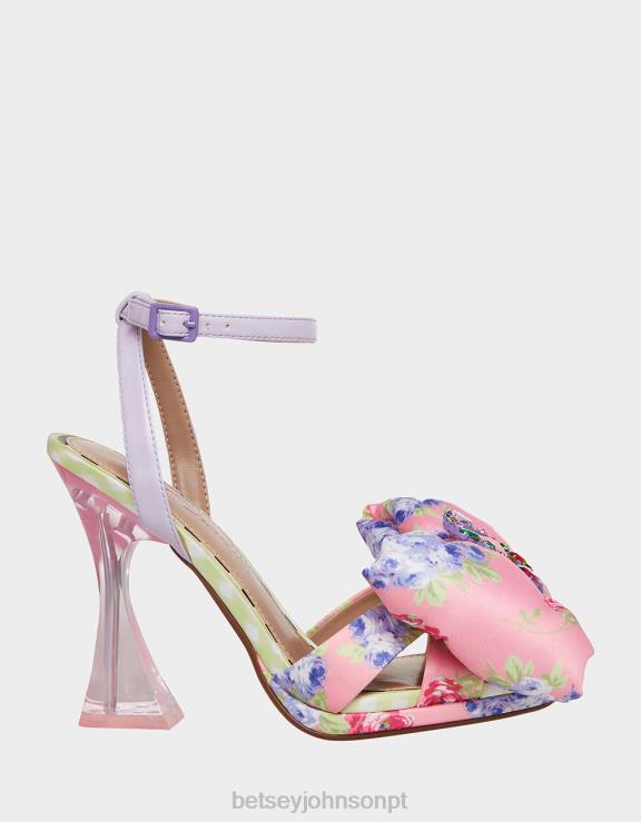 rosa multi pollie H6X0673 Betsey Johnson mulheres sapato