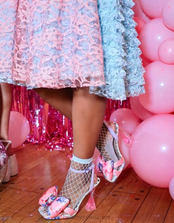 rosa multi pollie H6X0673 Betsey Johnson mulheres sapato