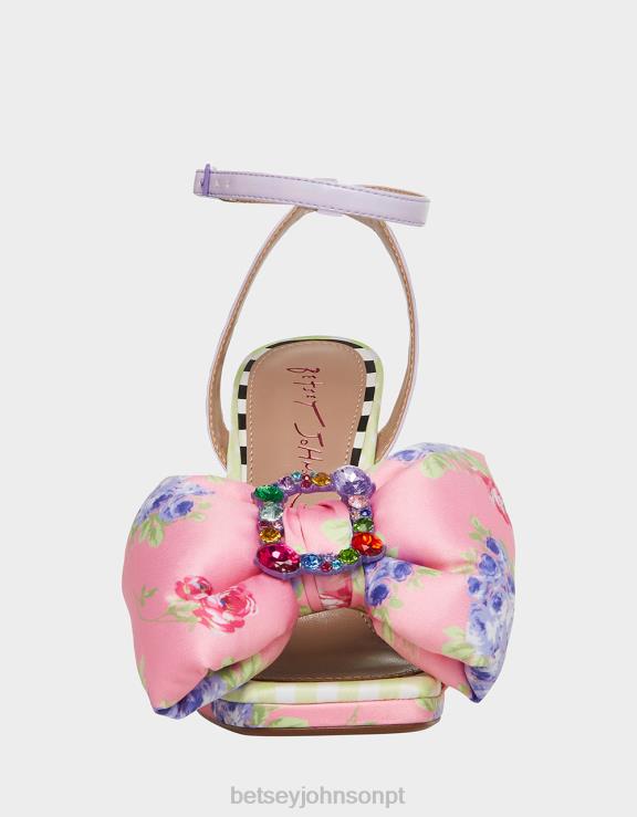 rosa multi pollie H6X0673 Betsey Johnson mulheres sapato