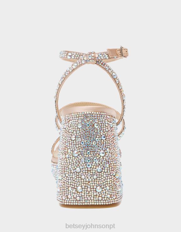 strass deni H6X0620 Betsey Johnson mulheres sapato