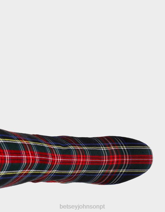 xadrez preto valeria H6X06173 Betsey Johnson mulheres sapato