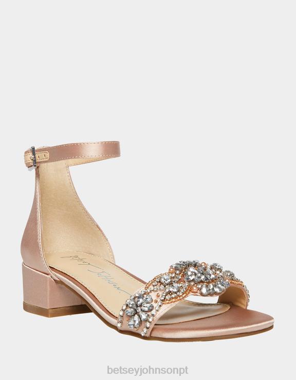 champanhe mel H6X06199 Betsey Johnson crianças sapato