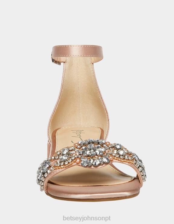 champanhe mel H6X06199 Betsey Johnson crianças sapato