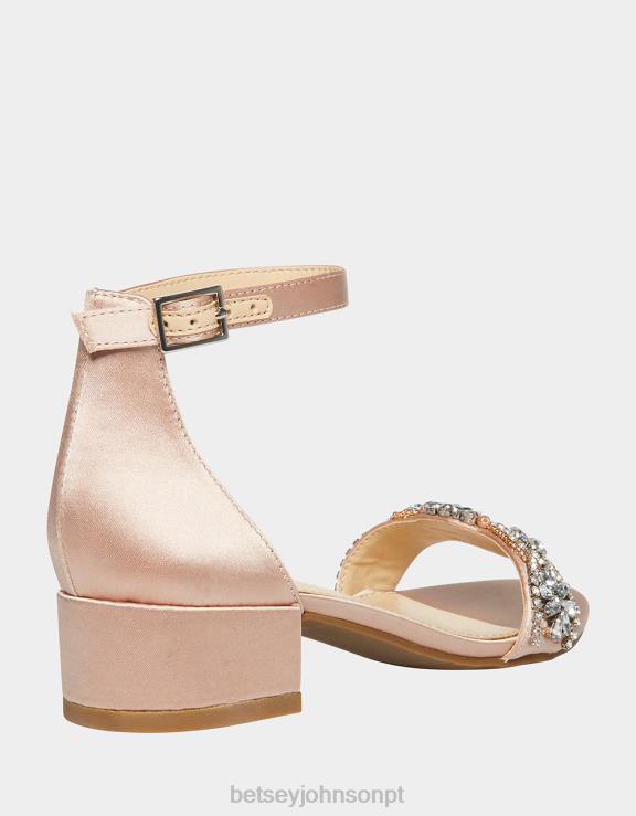 champanhe mel H6X06199 Betsey Johnson crianças sapato